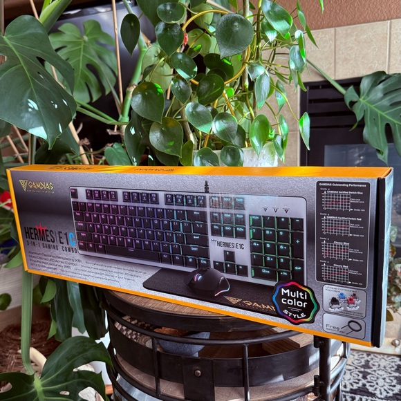 Never Used Gamdias Gaming Hermes E1C 3-in-1 Combo Mouse and Keyboard - Picture 4 of 11